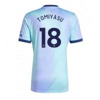 Dres Arsenal Takehiro Tomiyasu #18 Tretina 2024-25 Krátky Rukáv